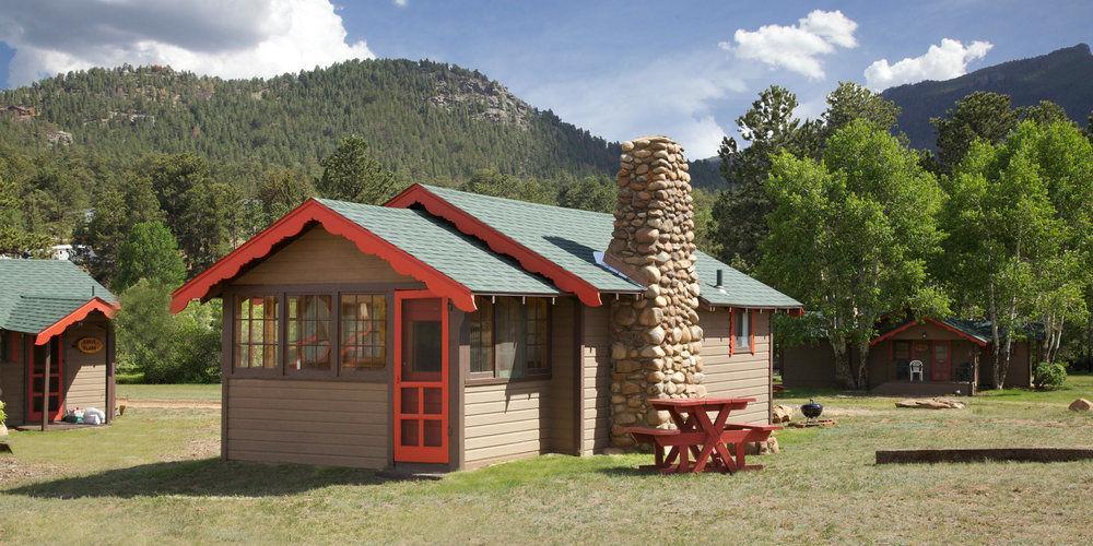 Tiny Town Cabins เอสเทสพาร์ค ภายนอก รูปภาพ